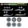 AK Interactive RCS116 US Navy and USMC Modern Aircraft and Helicopter Colors 6x17ml